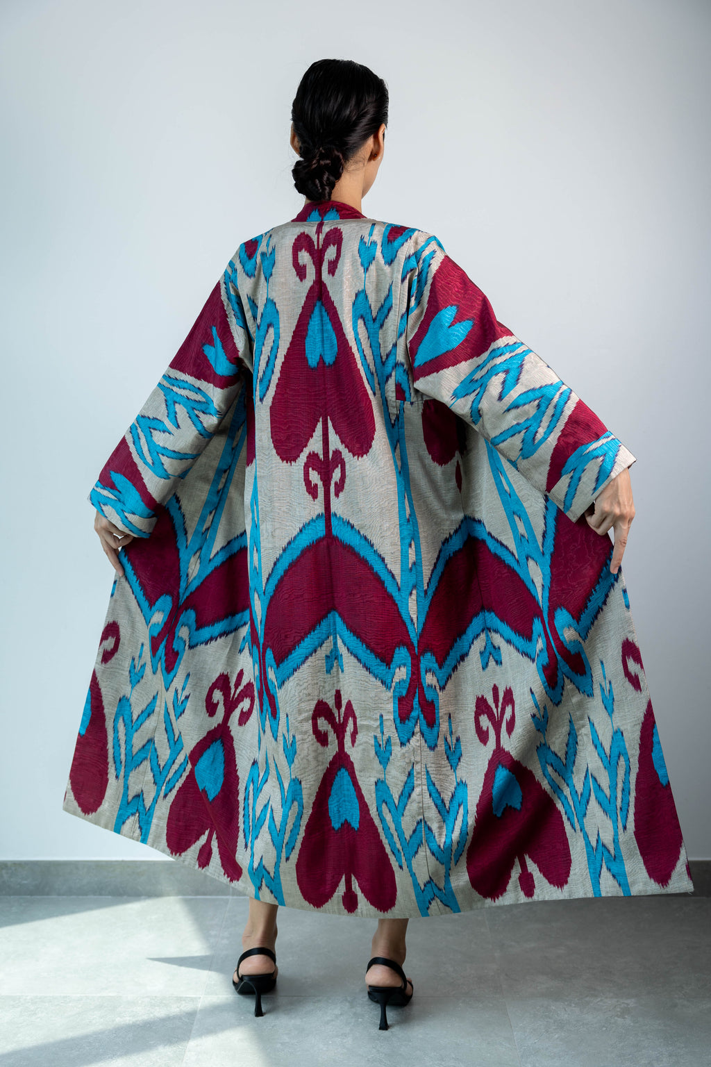 Silk Ikat Kaftan