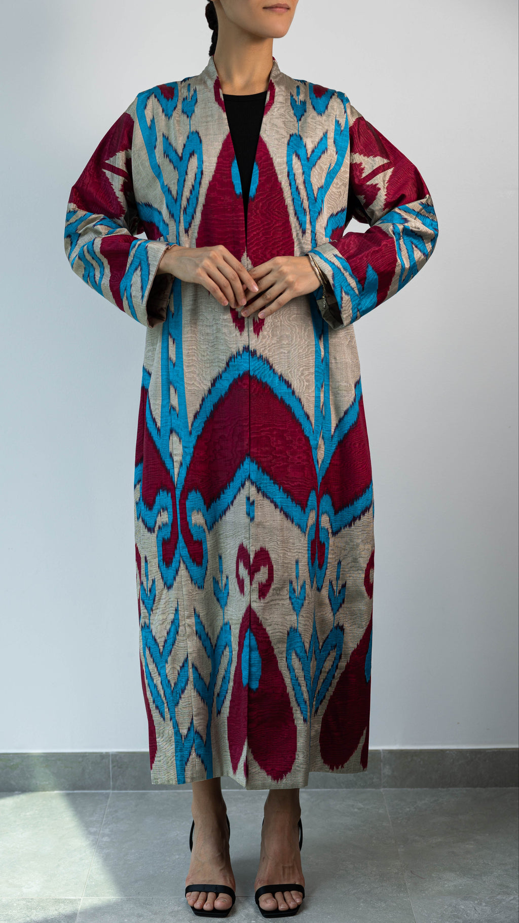 Silk Ikat Kaftan
