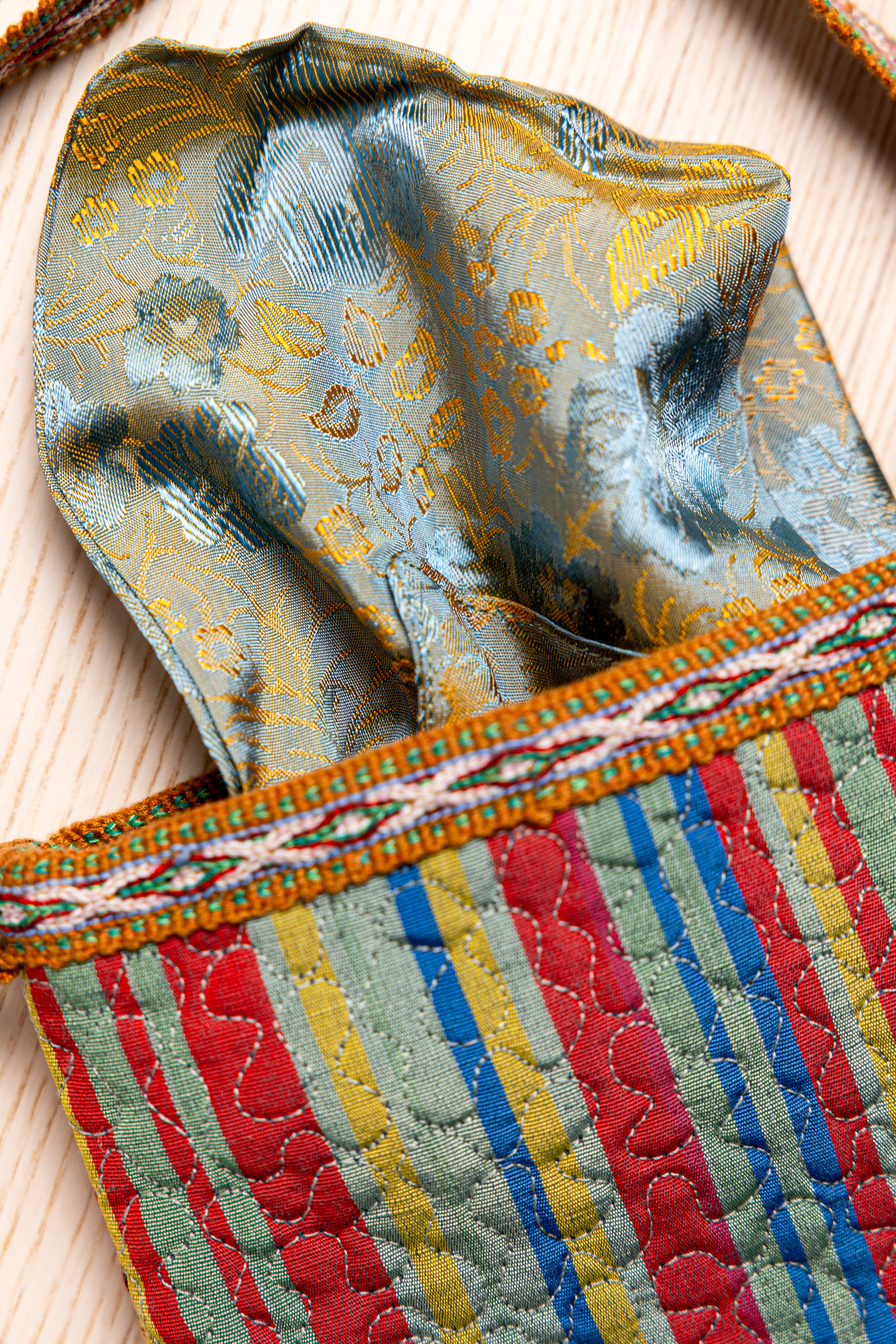 Silk Cross Bag (Patchwork)