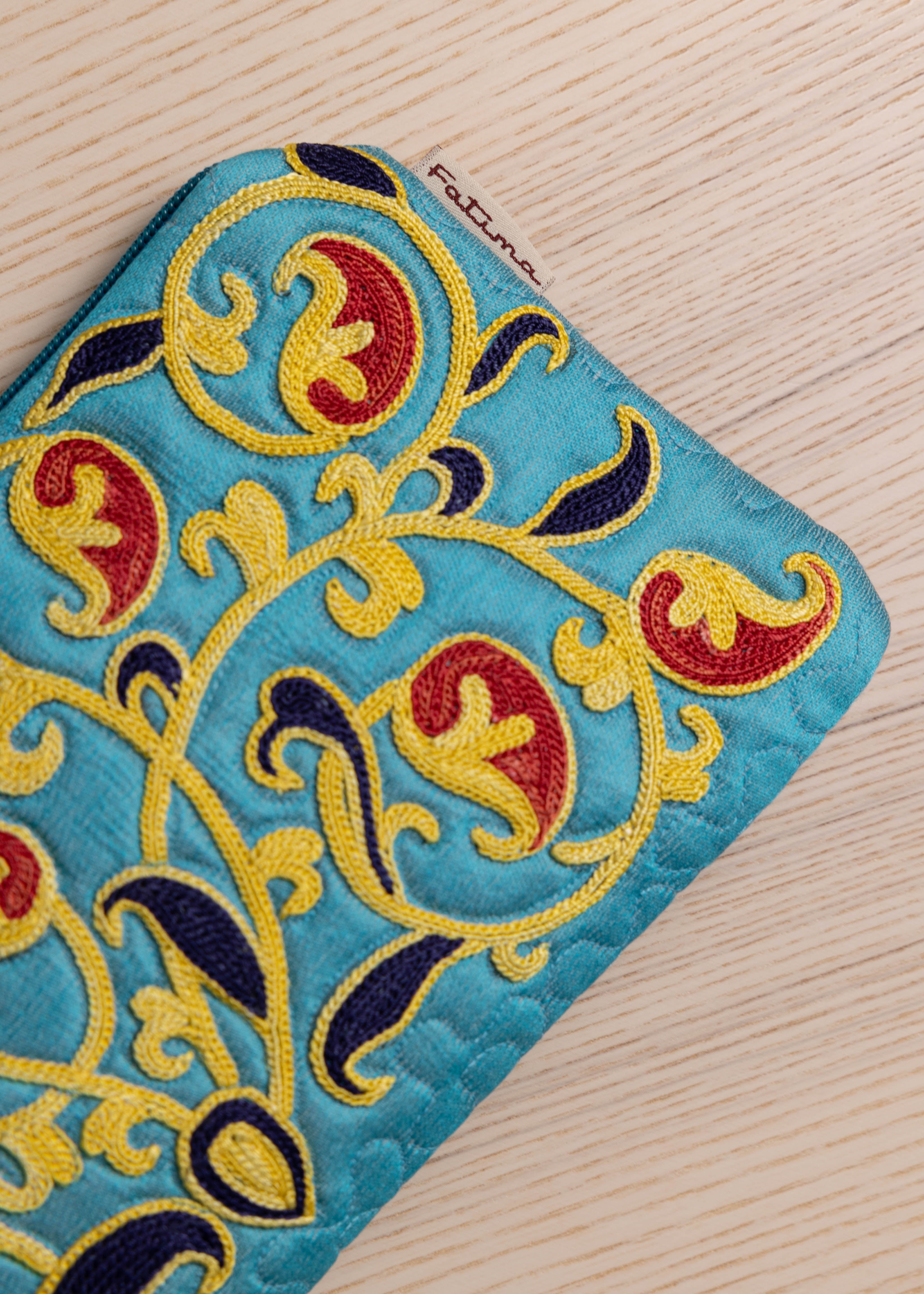 Silk Clutch (Embroidered)