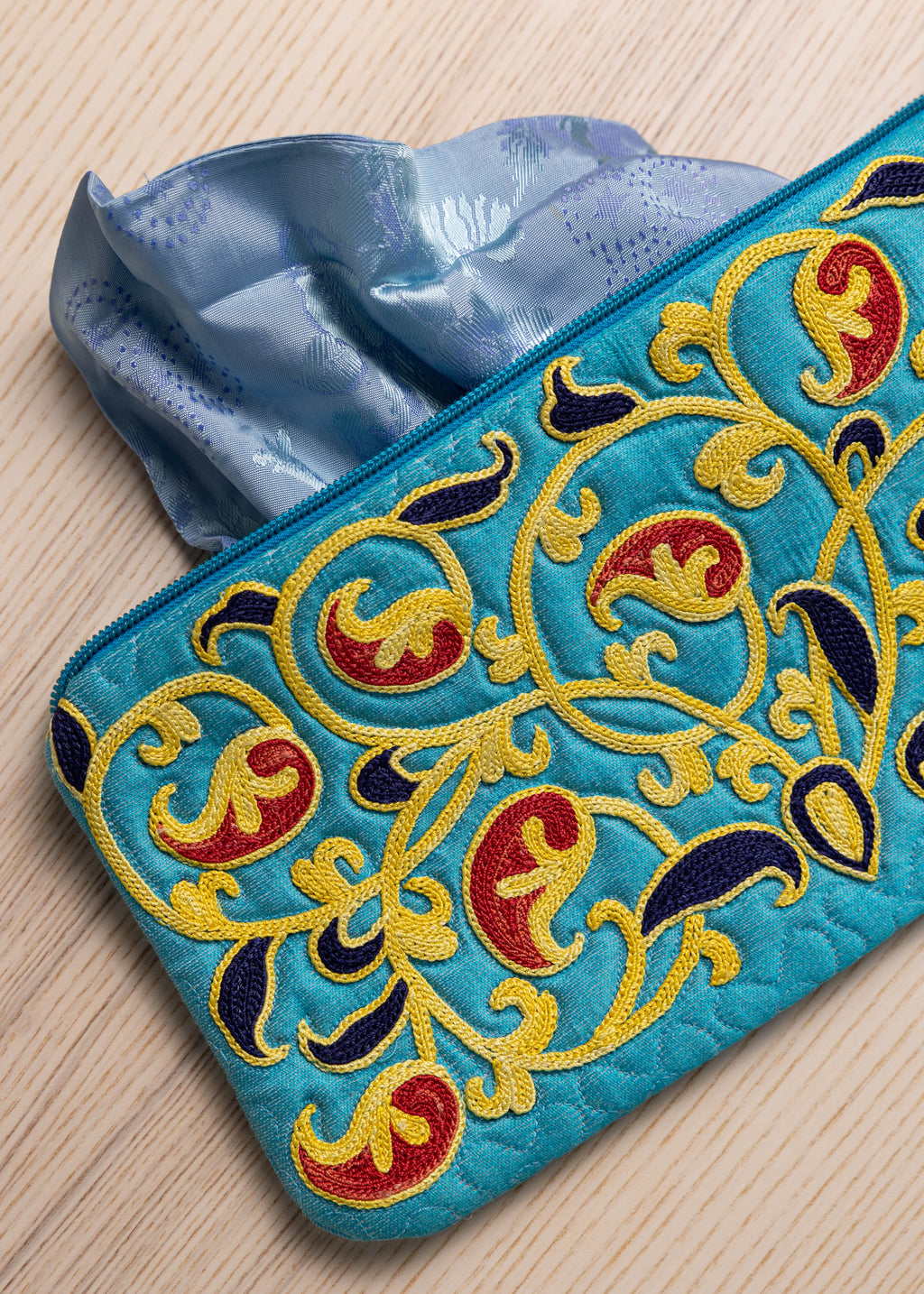 Silk Clutch (Embroidered)