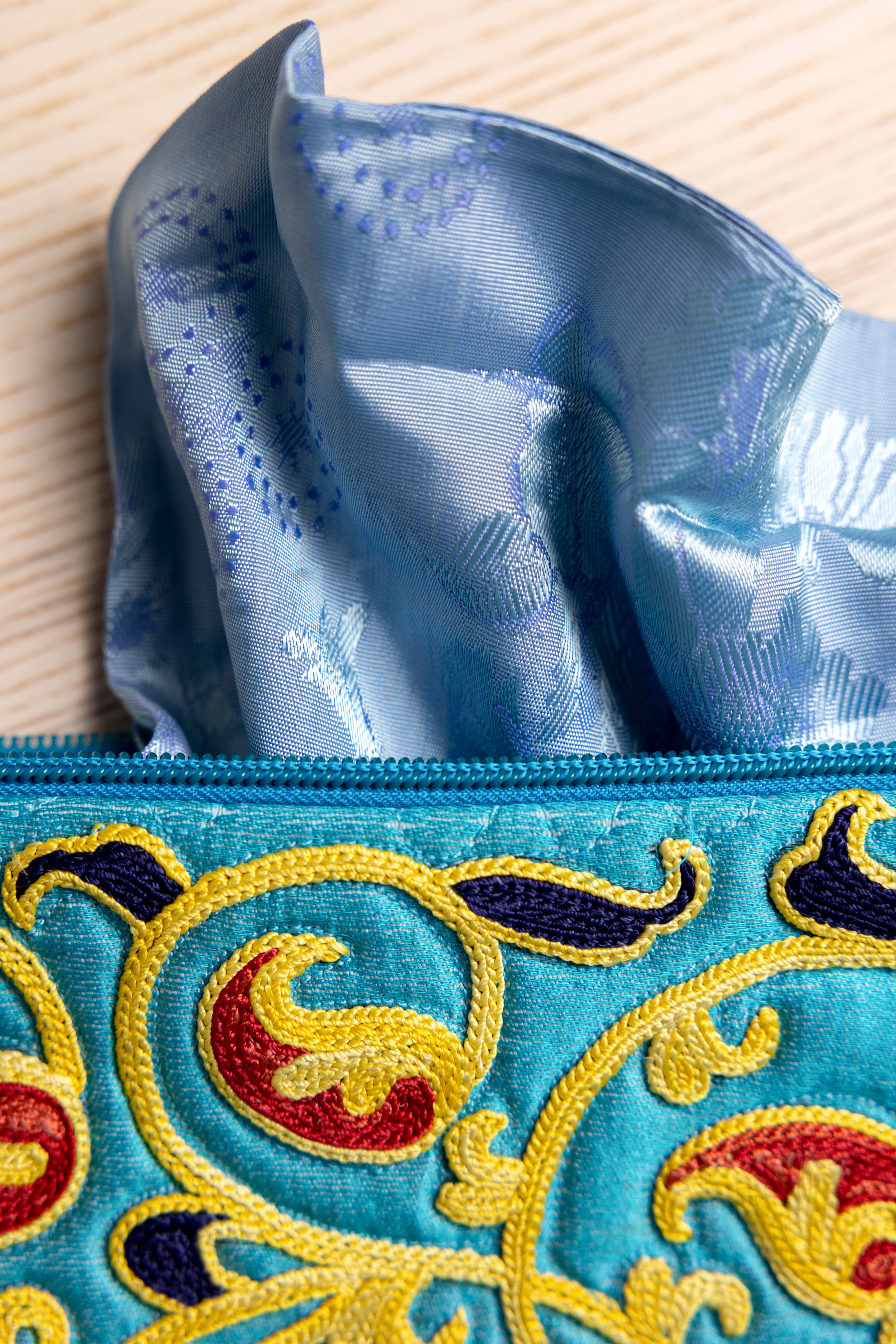 Silk Clutch (Embroidered)