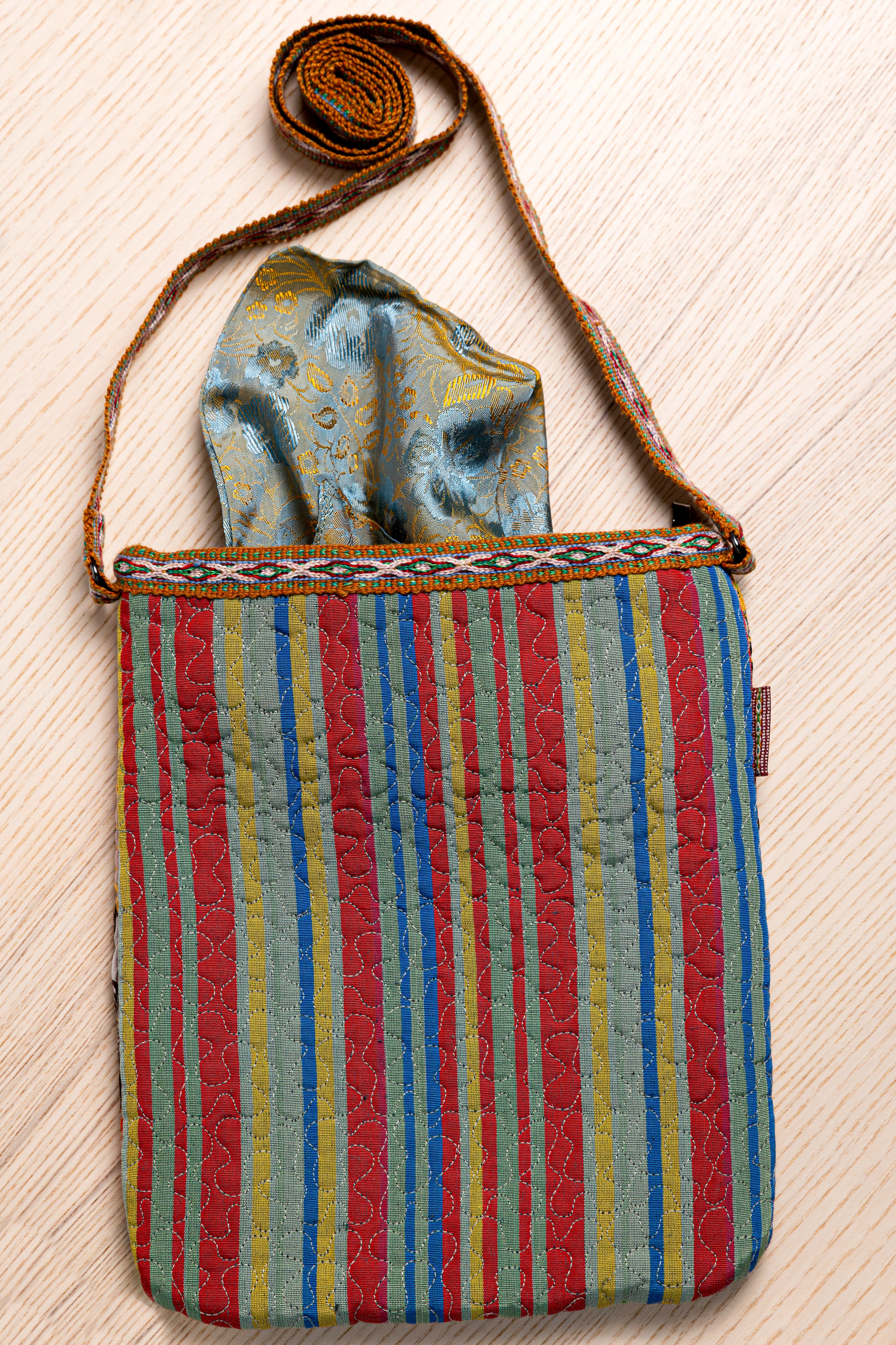 Silk Cross Bag (Patchwork)